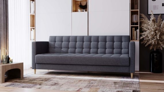 miniaturka Sofa MONO Granatowa Elegancja do Wnętrz