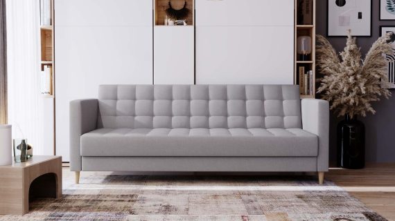 miniaturka Sofa MONO Granatowa Elegancja do Wnętrz