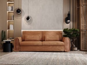 miniaturka Sofa FELICIA z Funkcją Spania Praktyczna do Salonu