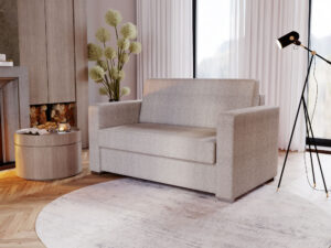 miniaturka Sofa BOSTIN MINI Klasyczna Rozkładana Beżowa