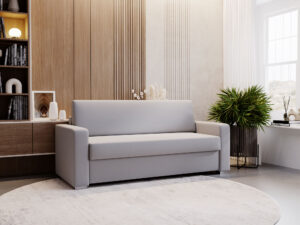 miniaturka Sofa BOSTIN II Elegancka Szara do Salonu