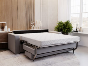 miniaturka Sofa BOSTIN II Elegancka Szara do Salonu