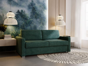 miniaturka Sofa BOSTIN III Przestronna Beżowa z Funkcją Spania