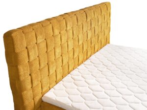 miniaturka Musztardowe Łóżko SAFARI do Sypialni