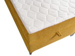 miniaturka Musztardowe Łóżko SAFARI do Sypialni