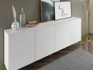 miniaturka Komoda Loom 200 cm na Metalowych Nóżkach Przestronna