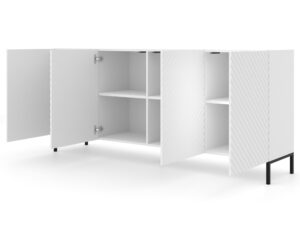 miniaturka Komoda Loom 200 cm na Metalowych Nóżkach Przestronna