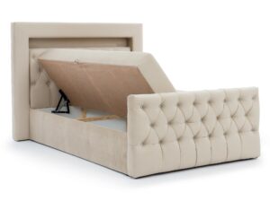 miniaturka Luksusowe Łóżko PERA w Stylu Glamour