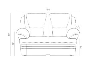 miniaturka Sofa Elegancka Do Pokoju Sewila 1