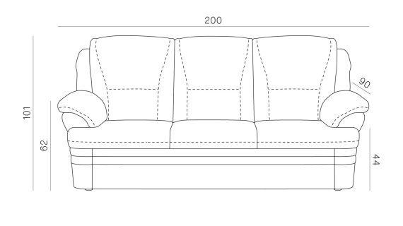 miniaturka Sofa z Pojemnikiem Wygodna Sewila 6
