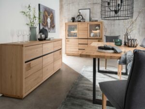 miniaturka Stół Opus II Ciekawy Design z Litego Dębu dla Twojej Jadalni