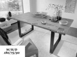 miniaturka Stół Opus II Ciekawy Design z Litego Dębu dla Twojej Jadalni