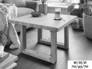 miniaturka Stolik Kawowy Solis I Elegancja i Solidność Drewna Dębowego