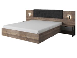 miniaturka Stolik Nocny DAREN z Wbudowanym Oświetleniem