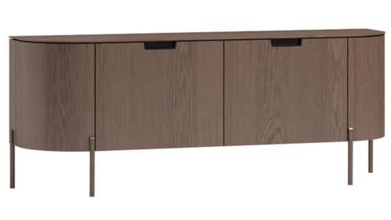 Stolik RTV Zaokrąglony Mons MN01