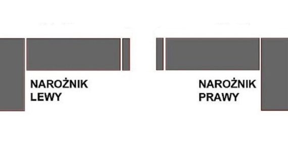 miniaturka Narożnik Mały Elegancki Lory 3