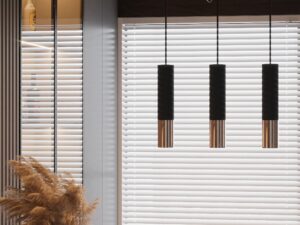 miniaturka Stylowa Złota Lampa Wisząca LOOPEZ 3P