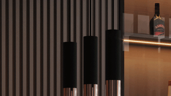 miniaturka Stylowa Złota Lampa Wisząca LOOPEZ 3P