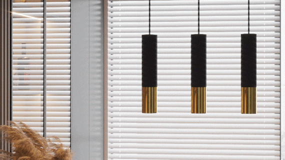 miniaturka Stylowa Złota Lampa Wisząca LOOPEZ 3P