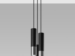 miniaturka Stylowa Złota Lampa Wisząca LOOPEZ 3P