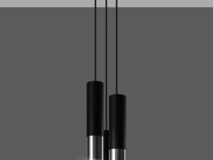 miniaturka Stylowa Złota Lampa Wisząca LOOPEZ 3P