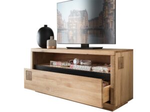 miniaturka Szafka RTV Opus I Kompaktowy Dębowy Design dla Sprzętu RTV