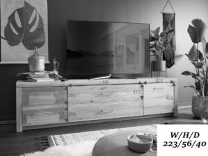 miniaturka Szafka RTV Solis III Dębowa Propozycja dla Twojego Domu