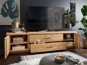 miniaturka Szafka RTV Solis III Dębowa Propozycja dla Twojego Domu