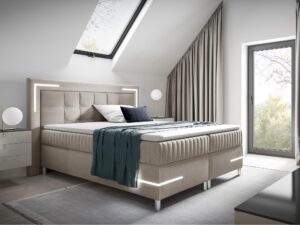 miniaturka Łóżko Eclipse 2 z Wbudowanym Oświetleniem LED