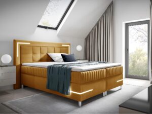 miniaturka Łóżko Eclipse 2 z Wbudowanym Oświetleniem LED