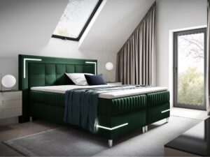 miniaturka Łóżko Eclipse 2 z Wbudowanym Oświetleniem LED