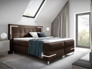 miniaturka Łóżko Eclipse 2 z Wbudowanym Oświetleniem LED