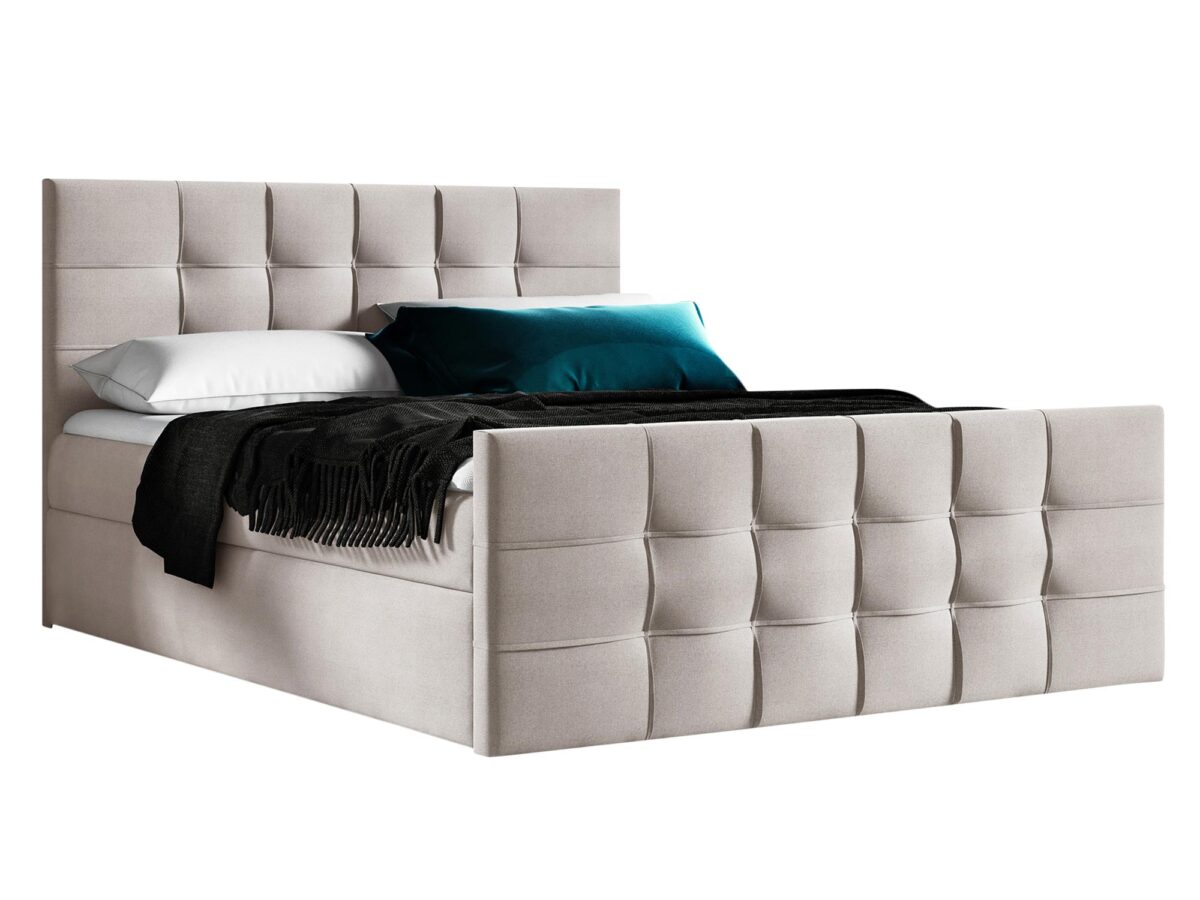 Łóżko PRINCE 1 LUX z Głębokim Pikowaniem