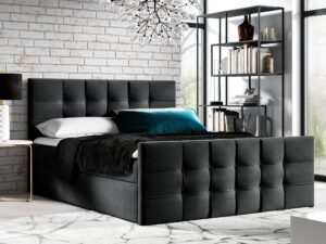 miniaturka Łóżko PRINCE 1 LUX z Głębokim Pikowaniem