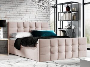 miniaturka Łóżko PRINCE 1 LUX z Głębokim Pikowaniem