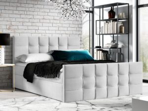 miniaturka Łóżko PRINCE 1 LUX z Głębokim Pikowaniem