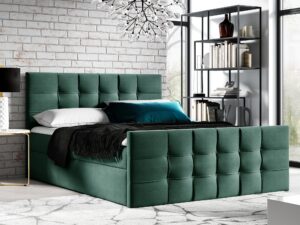 miniaturka Łóżko PRINCE 1 LUX z Głębokim Pikowaniem