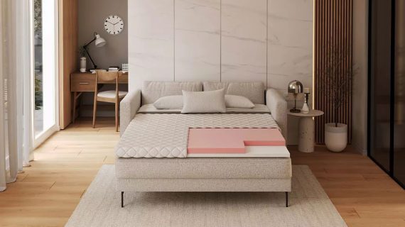 miniaturka Komfortowa Nakładka Tendril z Pianką Visco 9 cm