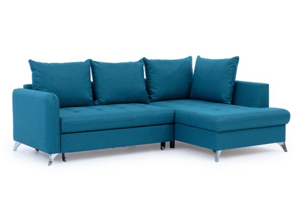 Nowoczesny regał czarny z półkami i dekoracjami w stylu loftowym