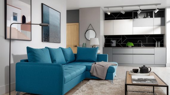 miniaturka Narożnik Minimalistyczny Do Salonu Lazona