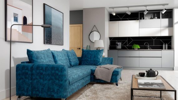 miniaturka Narożnik Minimalistyczny Do Salonu Lazona