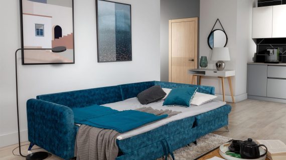 miniaturka Narożnik Minimalistyczny Do Salonu Lazona