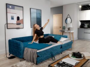 miniaturka Narożnik Minimalistyczny Do Salonu Lazona