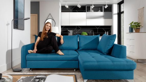 miniaturka Narożnik Minimalistyczny Do Salonu Lazona