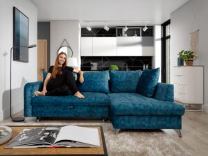 miniaturka Narożnik Minimalistyczny Do Salonu Lazona