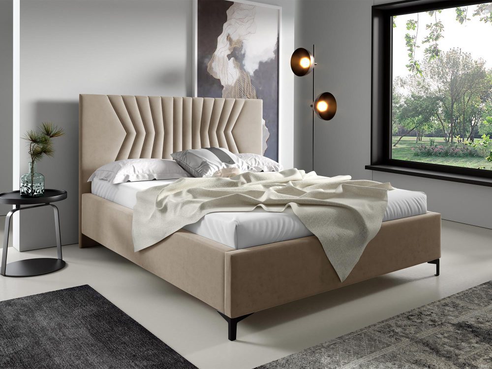 Łóżko ANGIE Przytulny Nowoczesny Design - obrazek 10