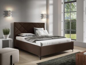 miniaturka Łóżko NAVE Minimalistyczny Styl Tapicerowany