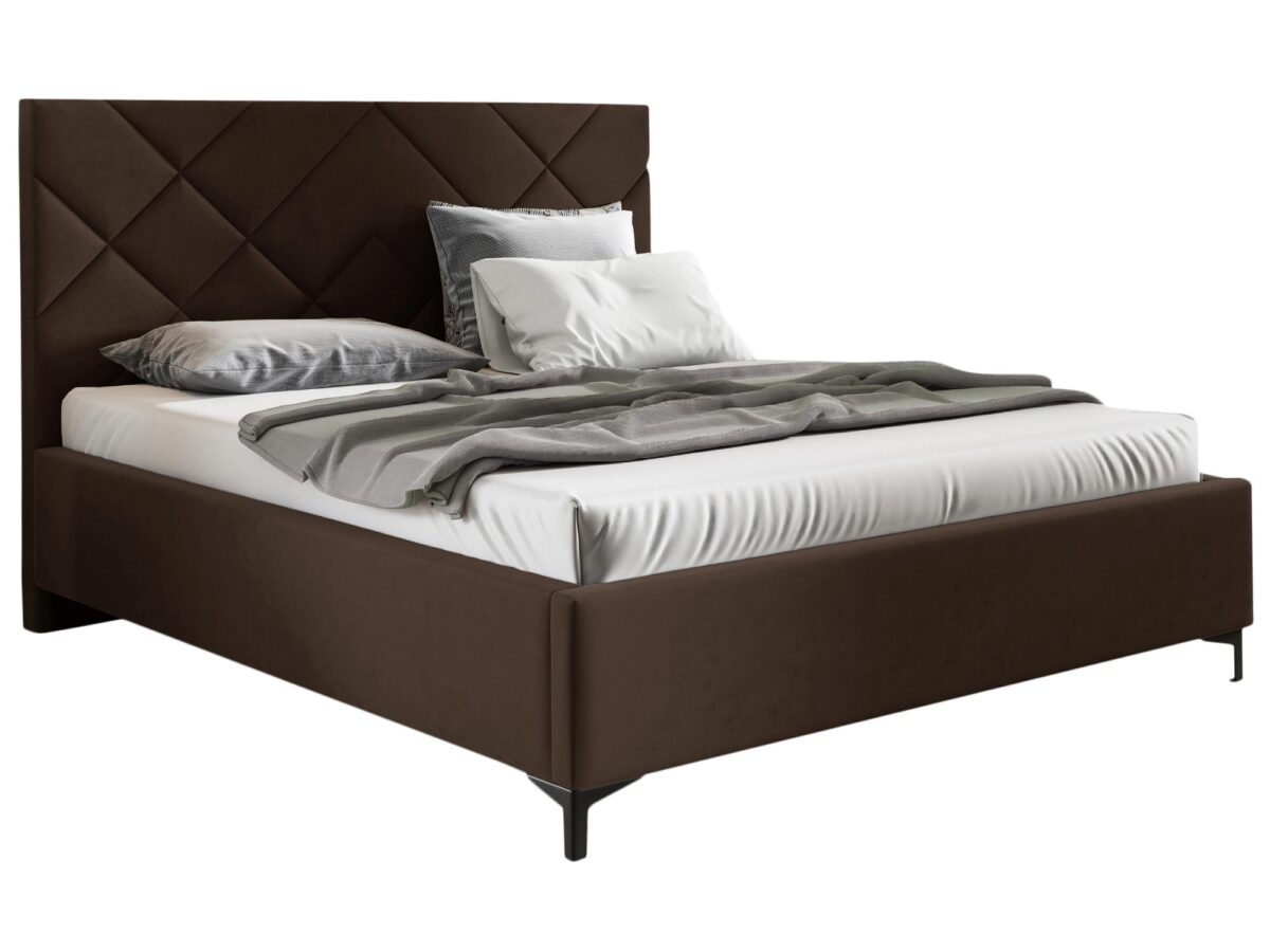 Łóżko NAVE Minimalistyczny Styl Tapicerowany