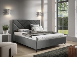 miniaturka Łóżko NAVE Minimalistyczny Styl Tapicerowany