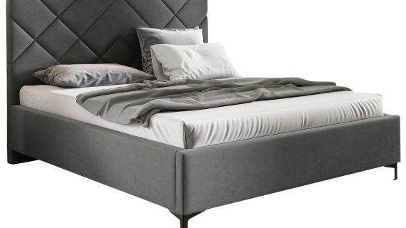 miniaturka Łóżko NAVE Minimalistyczny Styl Tapicerowany